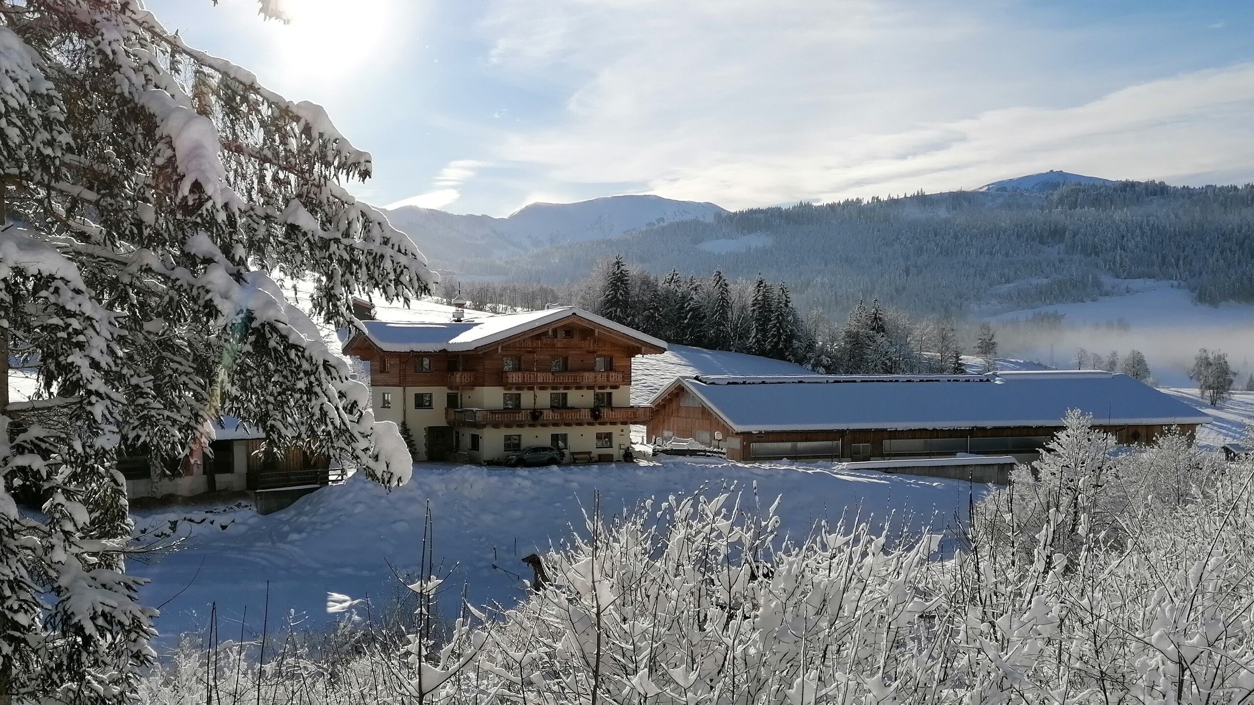 Unser Haus und Stall
